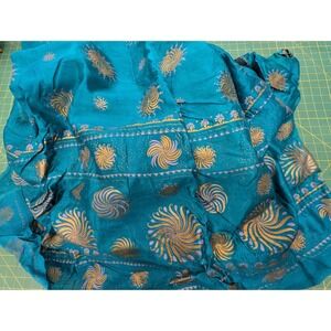 Organza Taffeta? Saree for Crafting Sewing Quilting Upcycled Projects Unwearable